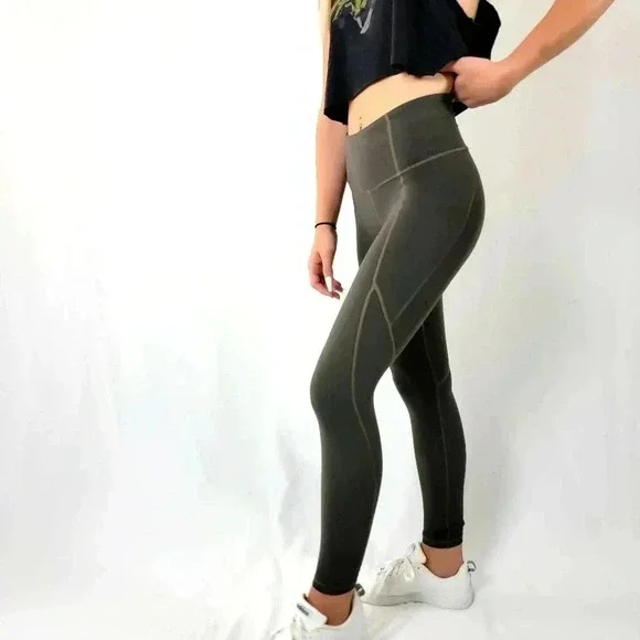 Athleta Salutations Stash Pocket Full Length Leggings - XS - Picture 5 of 9